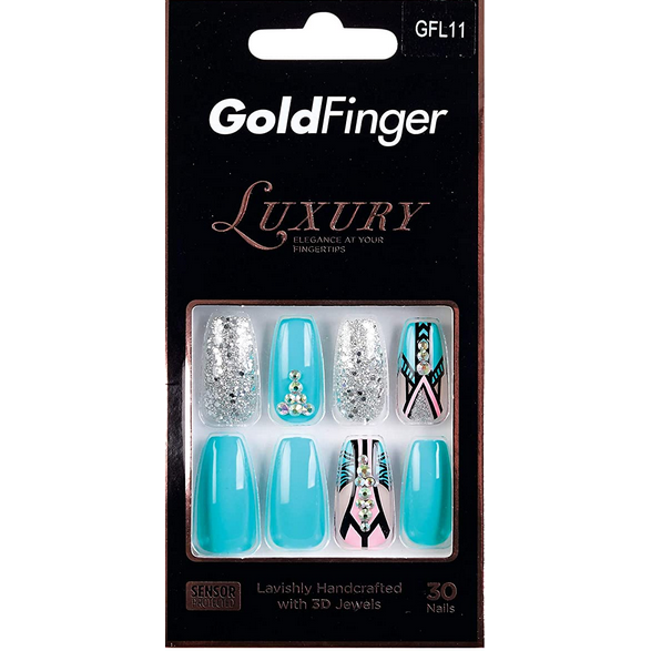 Goldfinger Pink Gel Nail Glue 5 Pack